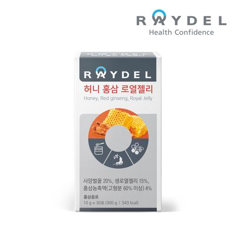 (종료) 레이델 허니 홍삼 로열젤리 10g x 30포 x 1박스 