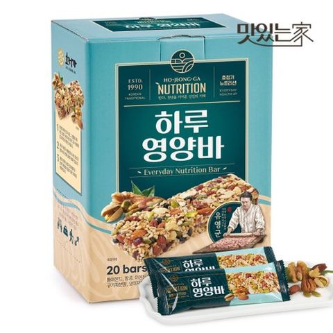 호정가 뉴트리션 하루영양바 1박스(500g, 20개)