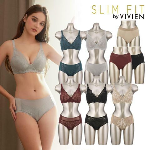 [삼성카드5%할인]25SS 비비안 슬림핏 프리미엄코튼 브라팬티 5+5+3세트