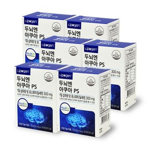 두뇌엔아쿠아PS 6박스/6개월분