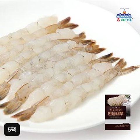(미리주문)참바다 프리미엄 만능새우 140g(10미) x 5팩