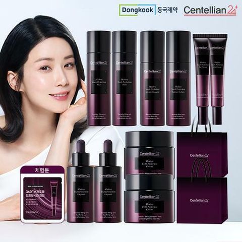 [카드 5%할인][기초 10종] 동국제약 마데카 유스퍼펙션 기초세트 (스킨2+에센스로션2+앰플2+아이크림2+크림2+쇼핑백2)