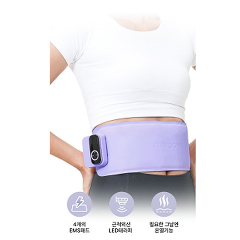 듀얼소닉 EMS벨트 마사지기 핏업벨트