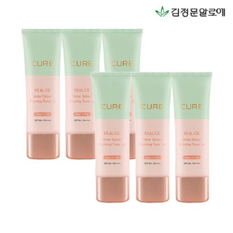 [김정문알로에] 큐어 알로에 톤업 크림 매니아패키지