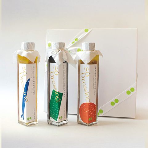 드레싱 3종세트 (참기름 드레싱,들기름 드레싱,흑임자기름 드레싱)