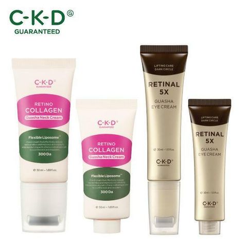 [삼성카드5%할인](종근당건강) CKD 괄사 아이크림 2개 + 목주름 크림 2개 