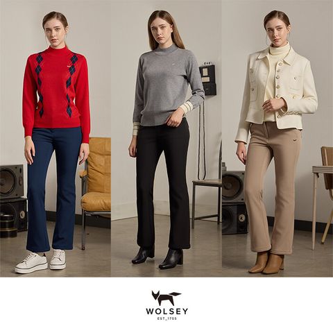 [삼성카드5%할인][24년 최신상]울시 여성 윈터 웜 본딩 팬츠 3종