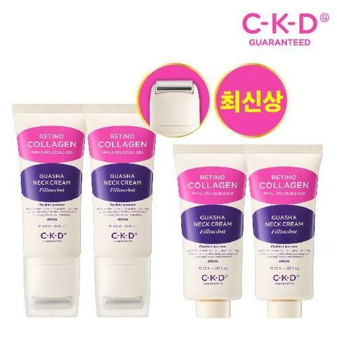 [삼성카드5%할인]최신상 (종근당건강) CKD 괄사 목주름 크림 필톡샷 총 4개 (본품 2 + 리필 2)