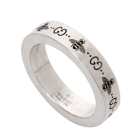 ○ GG 꿀벌 인그레이빙 반지 4mm (YBC729898001)