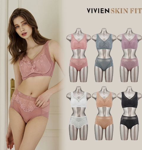 비비안 스킨핏 FREE FIT 에코실 텐셀 커버플러스 6세트_V110