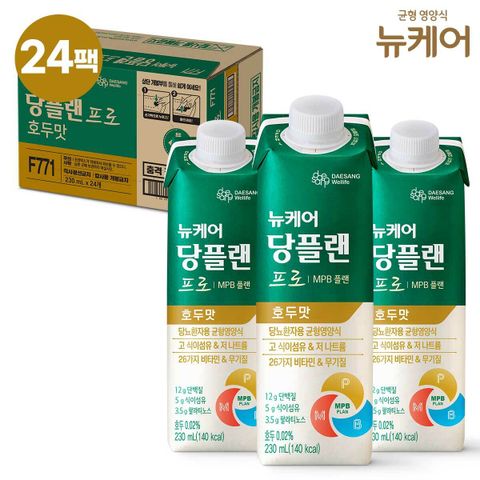 대상 뉴케어 당플랜 프로 호두맛 24팩