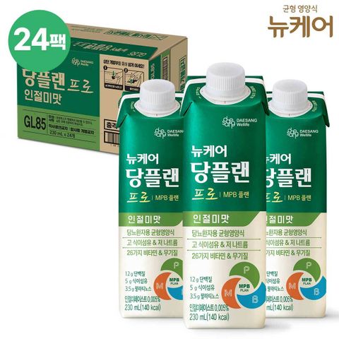 대상 뉴케어 당플랜 프로 인절미맛 24팩