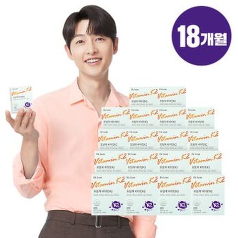 (무)메나퀴논 닥터린 초임계 비타민K2 18박스/18개월분
