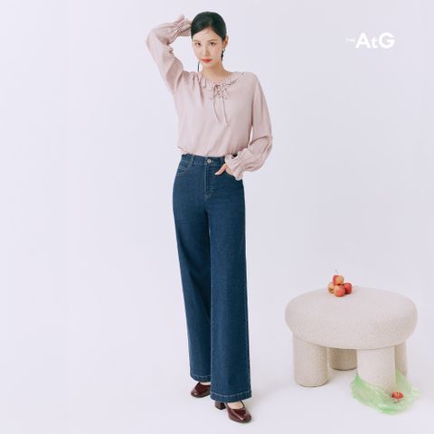 [론칭가79,900원] 더엣지 25SS 시그니처 와이드 데님팬츠 2종