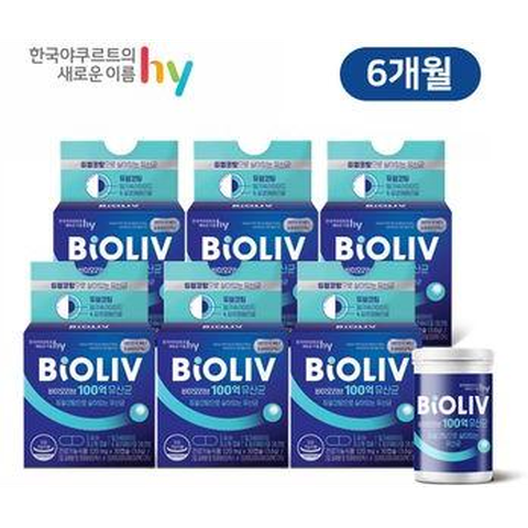 바이오리브 100억유산균 6개월분(6박스)