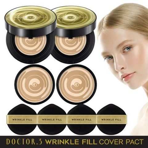 [삼성카드5%할인]닥터3 링클필 커버팩트 2+2 (본품2개 + 리필2개)