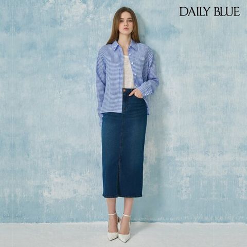 데일리블루 데님스커트1종