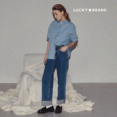 롤업 데님 팬츠 1종