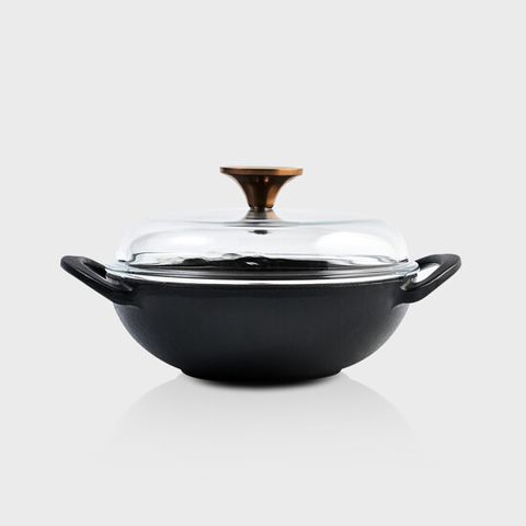 [단품] 베카 무쇠 20cm 알라딘팟 (유리뚜껑) 