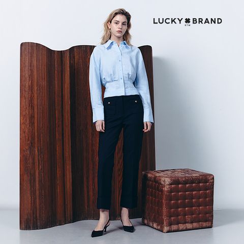 [최초가 69,000원] 럭키브랜드 25SS 턴업 스트레이트 팬츠 1종