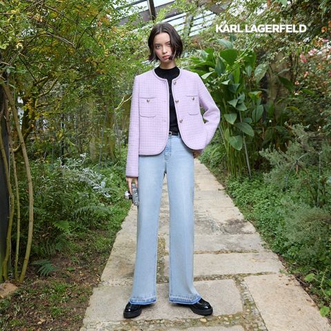 [온플] 칼라거펠트 25SS 로우컷 일자핏 데님팬츠