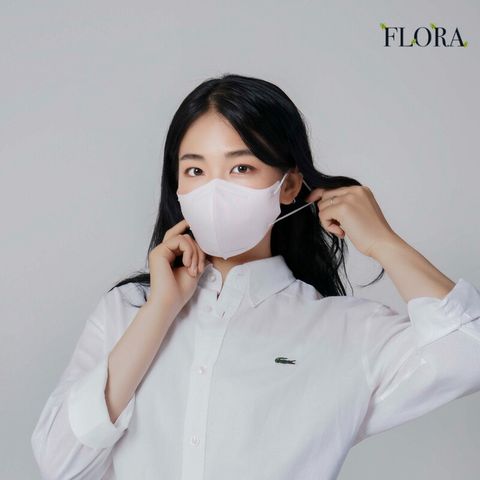 ★장당199원/컬러 KF94/중형200매★ 귀편한 새부리형 KF94 플로라 컬러마스크 200매 (5종컬러/전 원자재 국내산)