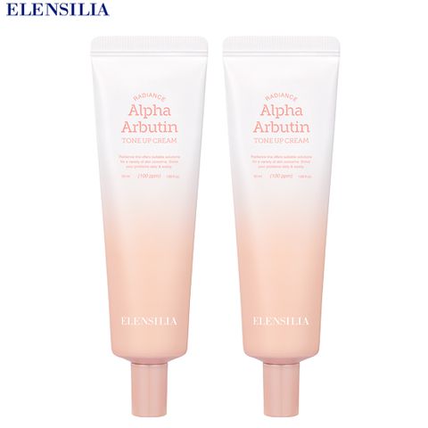 엘렌실라 래디언스 알파 알부틴 톤업크림 2통