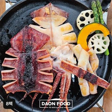 오븐구이촉촉오징어 120gX8팩