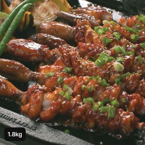 자연산 호롱낙지 1.8kg (900gX2팩, 총 46~64미)