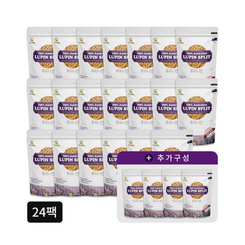 [베네팜]호주산 루피니빈 더블구성(300g x 20봉)+방송에서만 4봉 더