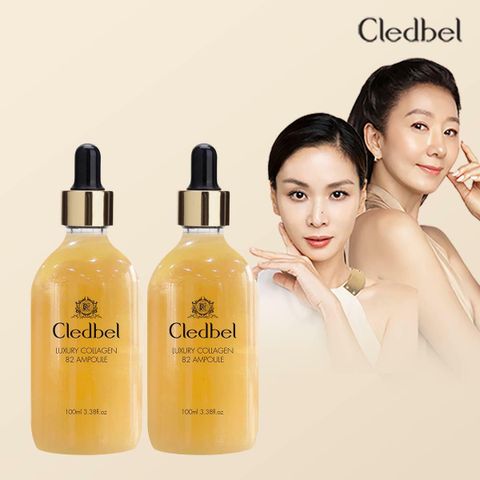 [삼성카드5%할인]끌레드벨 럭셔리 콜라겐 82앰플  (1+1 구성) 