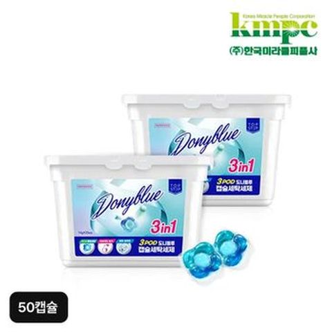 탑스텝 도니블루 캡슐세제 50캡슐(25캡슐X2)