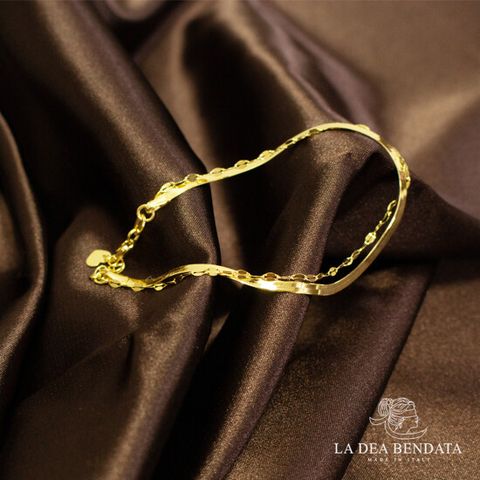 라데아벤다타 18K 오메가 링크체인 팔찌