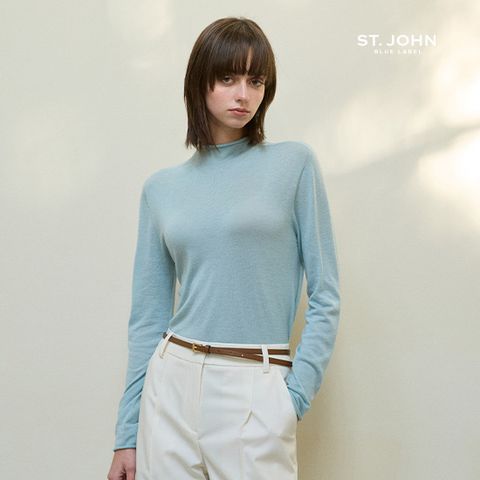 [온플]  25SS 멜팅 울 혼방 홀가먼트 풀오버
