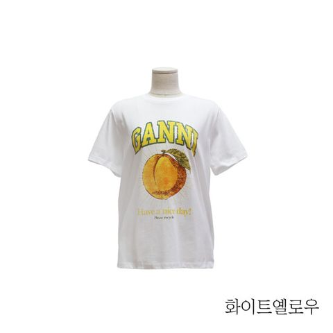 가니 로고 티셔츠(T3529)