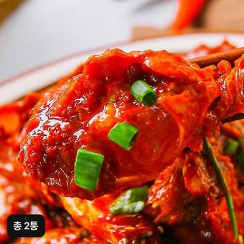 국내산 양념 꽃게장 300gX2통