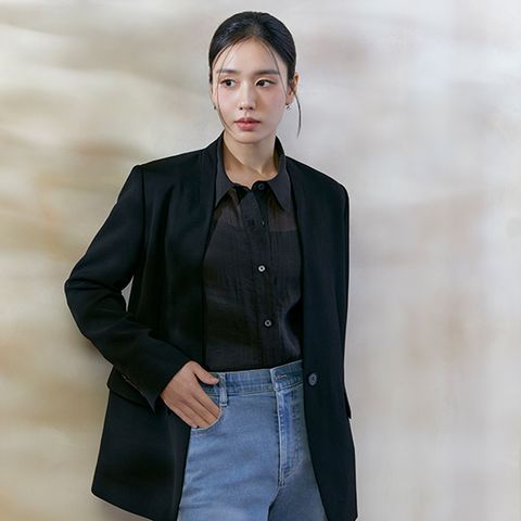 [최초가 89,900원]셀렙샵 에디션 25SS 링클프리 미니멀 자켓