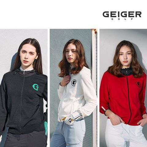 C 25SS 우븐 후드집업 가디건