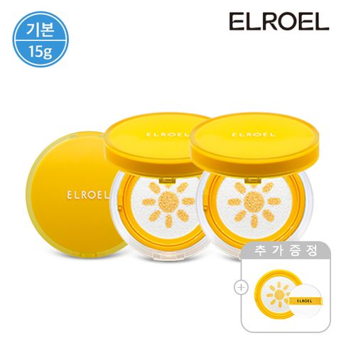 [기본]  파데프리 옐로우 팡팡 선쿠션 15g 본품3+리필1