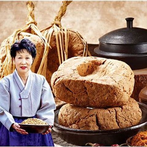 안동제비원 전통 메주세트(메주 4.7kg+천일염 2.5kg+고추+대추X3+숯+생수 12L)