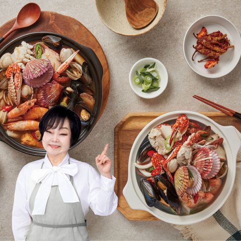 빅마마 이혜정의 아주 맛있는 해물탕 총 6kg(시원해물탕 1.2kgX3팩+얼큰해물탕 1.2kgX2팩)