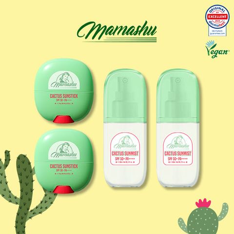 [호주약국 판매동일] 마마슈 선인장 선스틱2+선미스트2