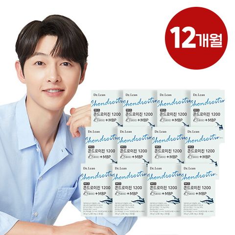 [12개월] 닥터린 콘드로이친 1200 콘레이티+MBP 12박스 (1박스:1,200mgX30정)