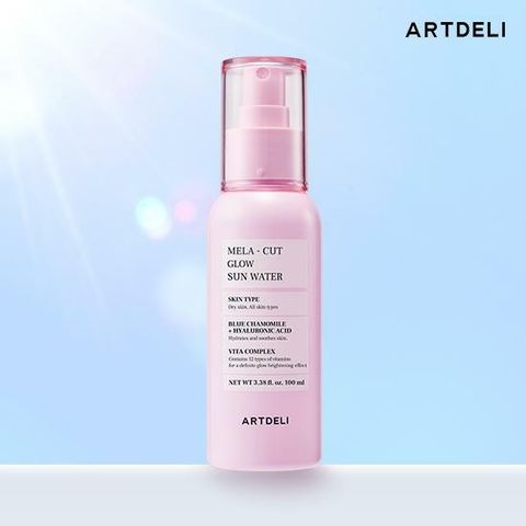 [카드 5%할인](단품) 아트델리 멜라 컷 글로우 선 워터 (SPF 50+, PA+++) 100ml