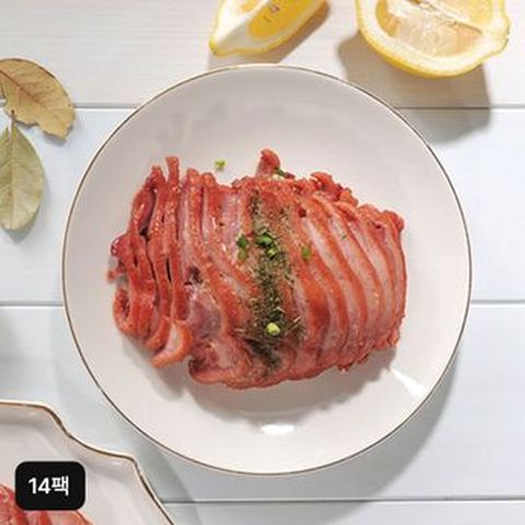목우촌 흑마늘 훈제오리 180gX14팩(총 2.52kg)