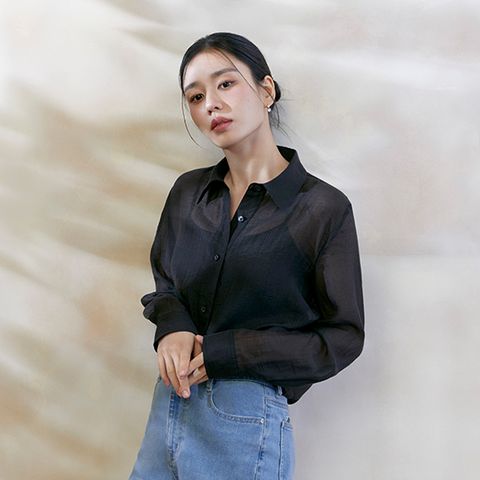 셀렙샵 에디션 25SS 시스루 블라우스 3종