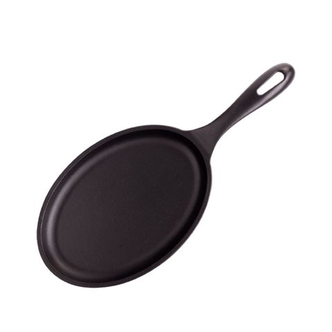 [비밀상품] 빅토리아 주물 오발 그리들 에나멜 후라이팬 24x17.5cm