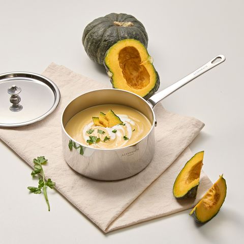 [비밀상품]  미니티 통5중 316Ti 편수 스텐 냄비 소스팬 12cm