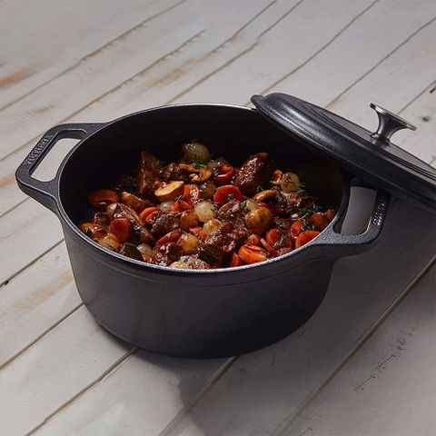 [비밀상품] 빅토리아 주물 더치오븐 에나멜 무쇠냄비 주물냄비 28cm