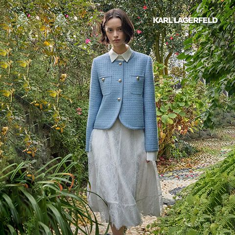 칼라거펠트 25SS 레이스 스커트